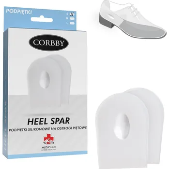 Vložka do bot Silikonové podpatěnky na patní ostruhy, vhodné i při cukrovka HEEL SPAR M, velikost vel. 39-42