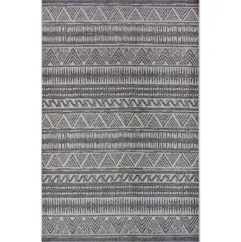 Koberec Venkovní Koberec na terasu 190x290cm, sisal typ, plochá tkaná tkanina sisal typu