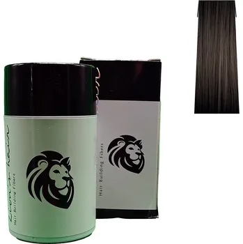 Pudr Lionhair Hair Powder Brown - Keratinový zahušťovací vlasový pudr, 12 g (hnědá)