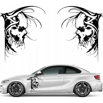 Samolepicí dekorace na vozidlo SAMOLEPKA na auto MOTIV LEBKA 2x 63 cm x 79 cm