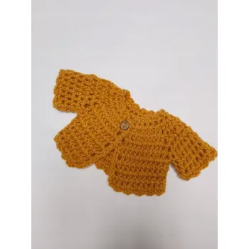 Doplněk pro panenku Svetřík z vlny pro panenku Paola Reina, medový