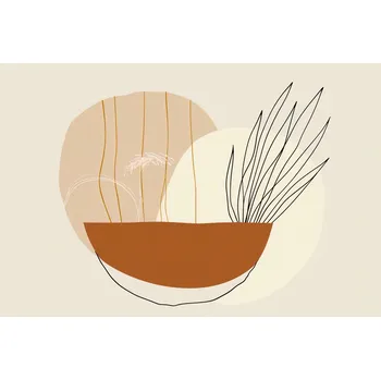 Plakát Plakát Terakotová Váza bez rámu 91,5 x 61 cm