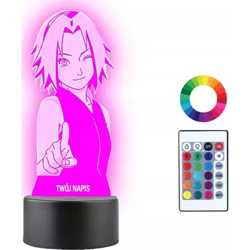 Lampička Plexido vícebarevná Noční lampa