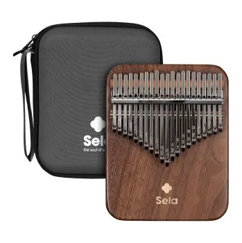 Sela Kalimba 21 Black Walnut Solid (EN)
