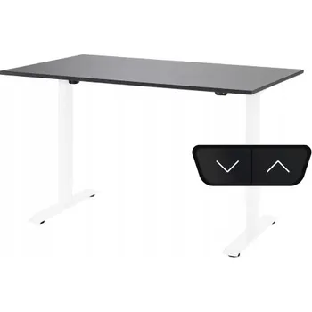 Psací stůl Obdélníkový psací stůl ProErgo 120 x 80 x 121 cm bílý