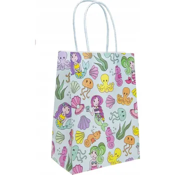 Dárková taška Dárková taška mořská panna 16x22x9 cm na dárek