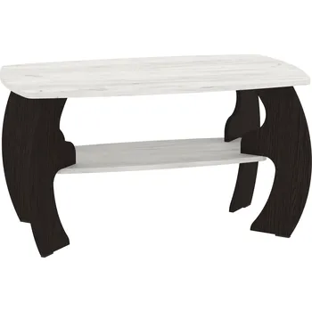 Konferenční stolek Slevadoma Konferenční stolek MALVA Barva: wenge + dub kraft - bílý