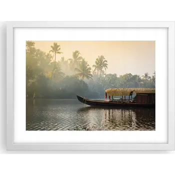 Obraz Obraz plakát v bílém rámu do obýváku 40x30 indie foto plakáty na zeď