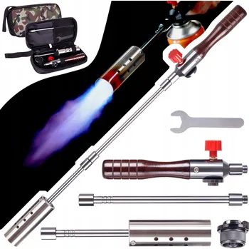 Turistický vařič Plynový hořák pro opalování, ohřívání, propan butan, skládací, na láhev 7/16 Ada