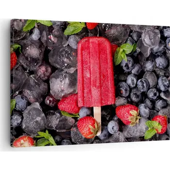 Obraz Obraz na plátně do obýváku ložnice 70x50 zmrzlina foto obrazy na zeď canvas