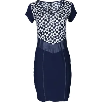 Dámské šaty Sophia 319614-2: šaty/103638 barva: modrá tm, velikost: 40