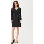 Vila Úpletové šaty Eleina 14100741 Černá Regular Fit L