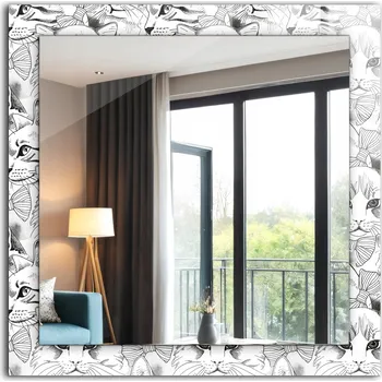 Zrcadlo Zrcadlo Coloray nástěnné čtverec 600 x 600 mm