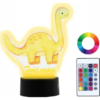 Lampička Plexido vícebarevná Noční lampa