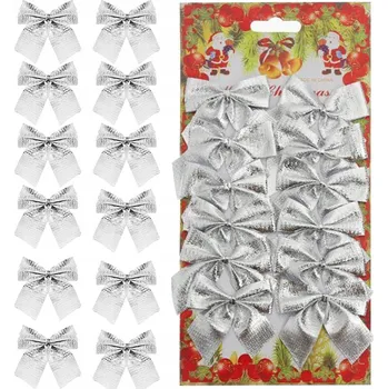 Vánoční dekorace VÁNOČNÍ OZDOBY MAŠLE NA STROMEČEK 12 KS