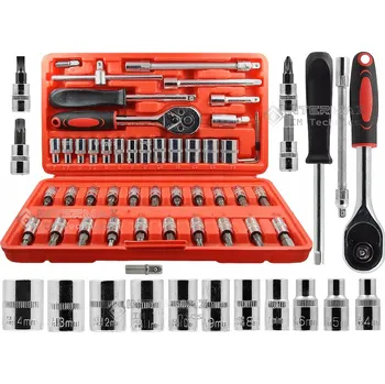 Sada nářadí SADA NÁŘADÍ KLÍČŮ GOLA RAČNA KLOUB BITY TORX 45 DÍLŮ