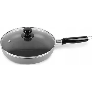 Pánev Hliníková pánev s nepřilnavým povrchem a poklicí 22 cm | Maestro MR-1200-22