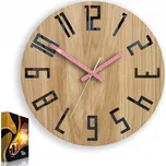 Nástěnné hodiny ModernClock vícebarevné 33,5 cm
