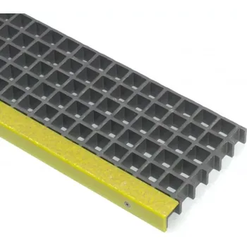 Rohožka FLOMA GrpGr Kompozitní GRP schodišťový stupeň 80 cm x 24 cm