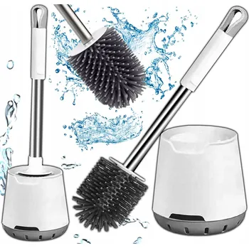 WC štětka WC štětka Przydasie.pl silikonová bílá antibakteriální