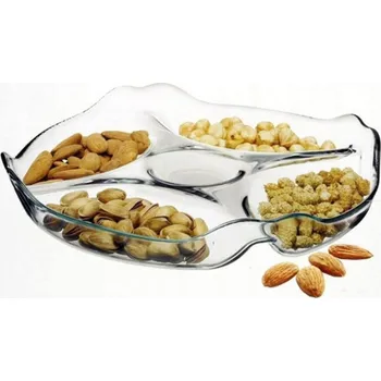 SKLENĚNÝ TALÍŘ, MÍSA SALÁTOVÁ MÍSA , 30 CM, PASABAHCE