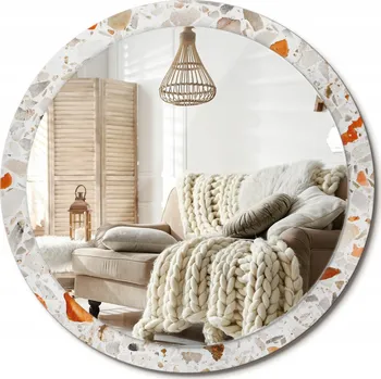 Zrcadlo Zrcadlo Prismalumino nástěnné kulaté 1000 x 1000 mm