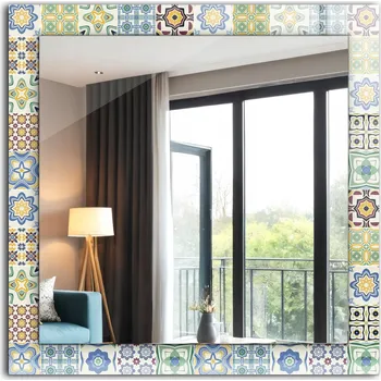 Zrcadlo Zrcadlo Coloray nástěnné čtverec 600 x 600 mm