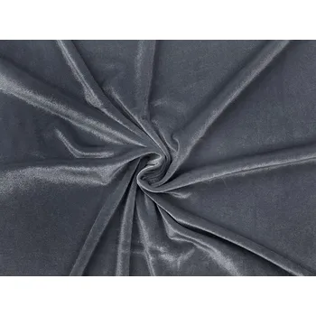 Elastický samet Varianta: 10 (6) modrošedá, Balení: 1 m