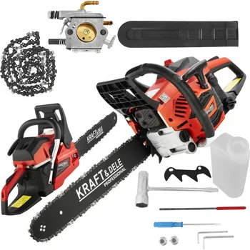 Motorová pila Benzínová řetězová pila Kraft&Dele 4,3 HP 40 cm