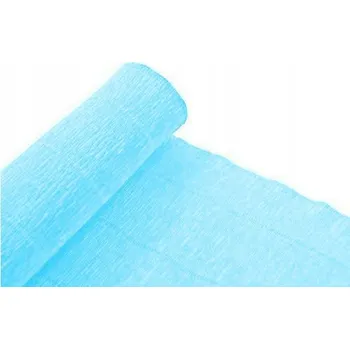 Prostěradlo Krepový papír Interdruk modrý