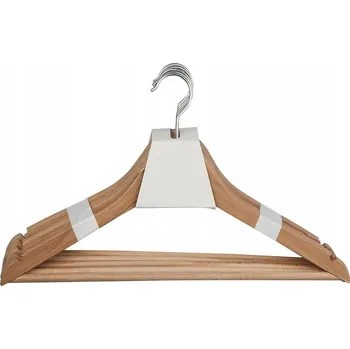 Věšák Šatní ramínko dřevěný Sonem, béžové odstíny