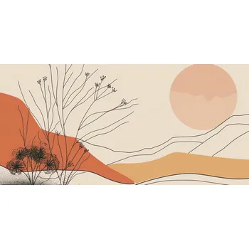 Plakát Plakát Písečná duna bez rámu 91,3 x 44,5 cm