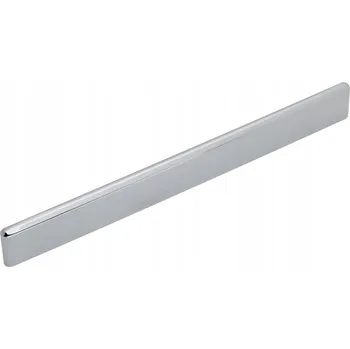Nábytkové kování Nábytková úchytka klasická stříbrná lesklá 26,4 x 0,8 x 2,5 cm