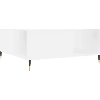 Konferenční stolek Konferenční stolek imitace dřeva bílý 80x80x36,5 cm