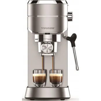 Kávovar Automatický automatický kávovar Tiross 1450 W stříbrný/šedý