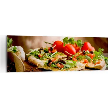 Obraz Velký obraz do obýváku 160x50 gastronomie moderní na plátně obrazy