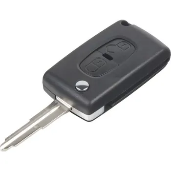 Auto elektroinstalace Náhradní obal klíče pro Peugeot, Citroen, 2-tlačítkový, 48PG121