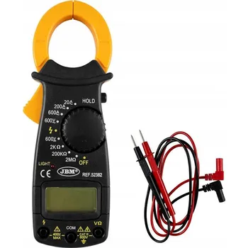 Multimetr Univerzální klešťový multimetr s LCD displejem