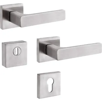 Dveřní kování ROSTEX Bezpečnostní kování BK RN4/H SAVONA (nerez)