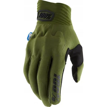 Moto rukavice Rukavice 100% Cognito green S
