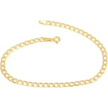 Náramek Zlatý náramek pancr 21 cm ZLNA1245F + DÁREK ZDARMA