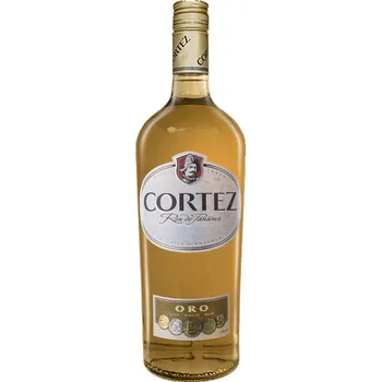 Rum Cortez Oro 40% 1l (holá láhev)