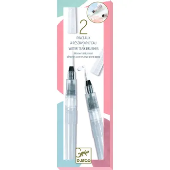 Vodová barva DJECO Akvarelové vodní štětce 2ks