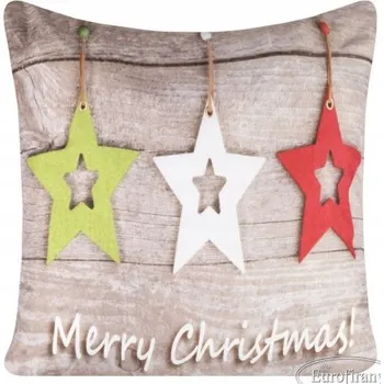 Povlak na dekorativní polštářek DEKORAČNÍ POVLEČENÍ NA POLŠTÁŘ 45x45 EUROFIRANY VÁNOČNÍ