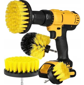 Šroubovák ČISTICÍ KARTÁČE, UNIVERZÁLNÍ HOUBIČKY NA ŠROUBOVÁK / VRTACÍ ŠROUBOVÁK, 3 KS