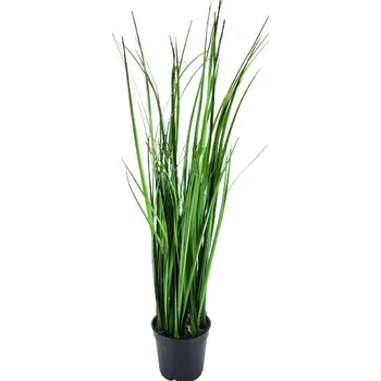 umělá květina TRÁVA V KVĚTINÁČI: HUSTÁ UMĚLÁ ROSTLINA 54 CM
