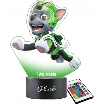 Lampička Noční lampa Plexido vícebarevná