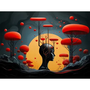 Plakát Plakát 80x60cm Myšlenkové formy