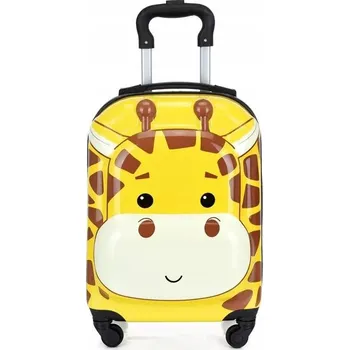ŽIRAFA ZOO 3D KUFR DĚTSKÝ CESTOVNÍ KABINOVÝ