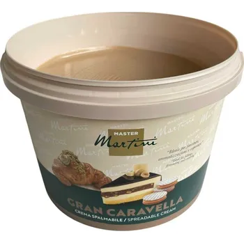 Cukrovinka Master Martini Caravella Mléčný lískooříškový krém Hmotnost: 5 kg